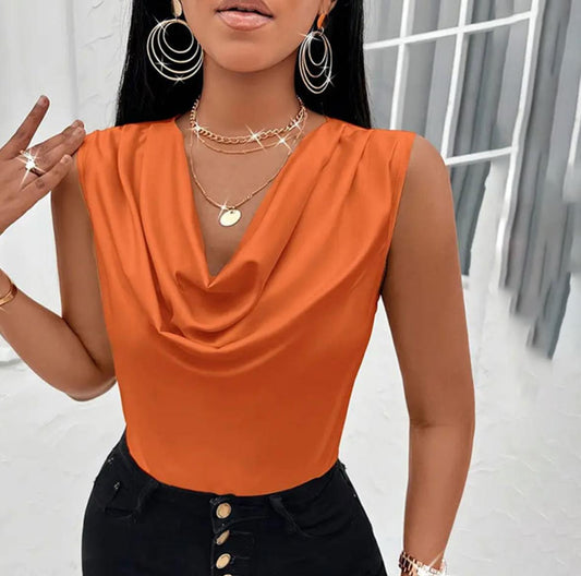 Satin-Charme Top “Leuchtkraft”