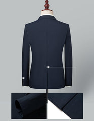 Mitternachtsklassiker – Dreiteiliger Anzug in Navy