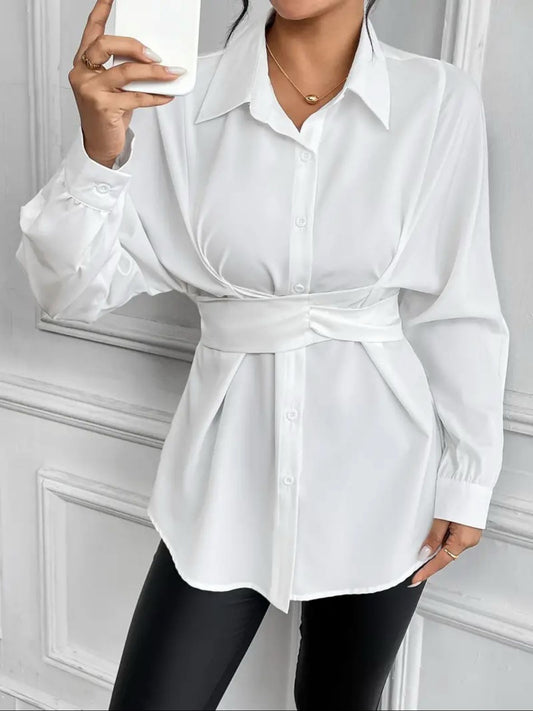 Eleganz Pur – Wickelbluse “Clara”