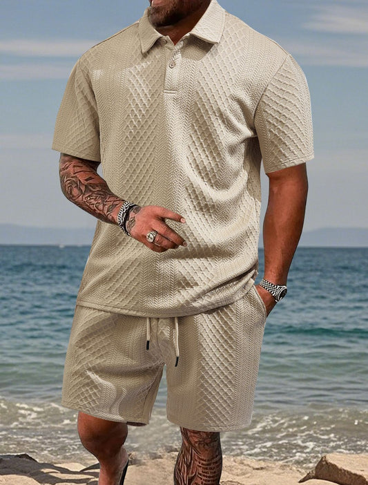 Strandgraf Set – Beige Eleganz für den Sommer