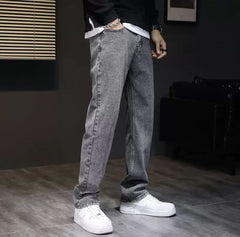 Urban Grau – Straight Fit Jeans