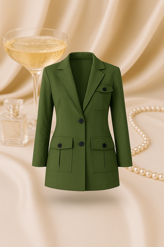 Urban Chic – Damen Blazerjacke „Smaragd“