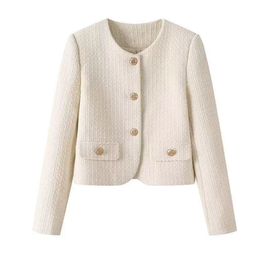 Claire – Elegante Bouclé-Jacke