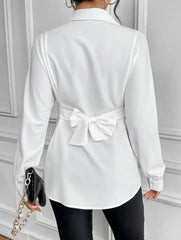 Eleganz Pur – Wickelbluse “Clara”