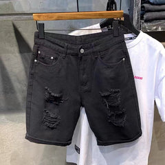 Herren Slim Fit Denim Shorts