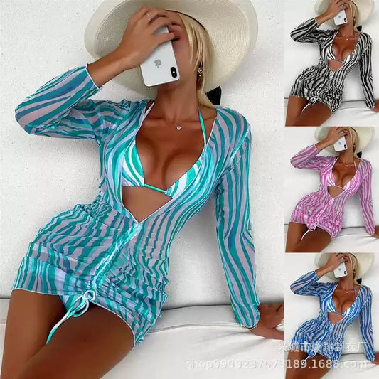 Damen Bikini Dreiteiler