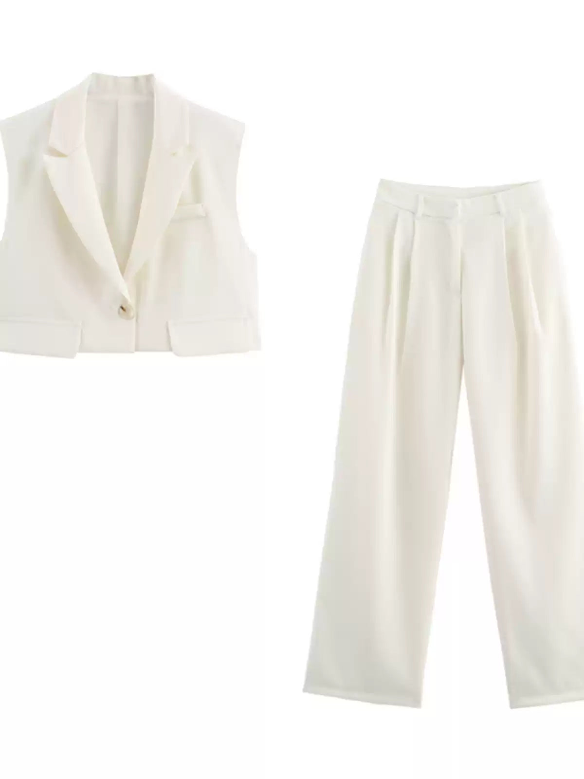 TWOTWINSTYLE Eleganter Französischer Kurzer Anzug