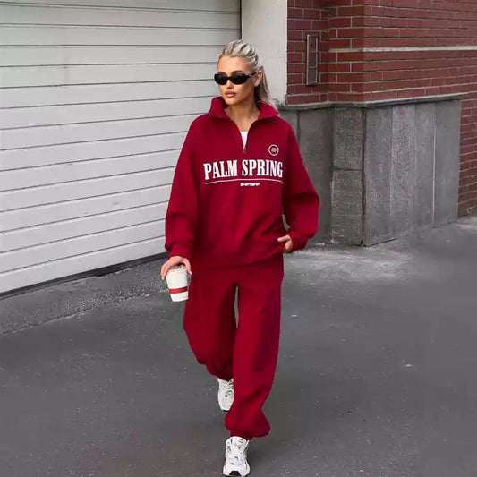 Women's sweatshirt with zip