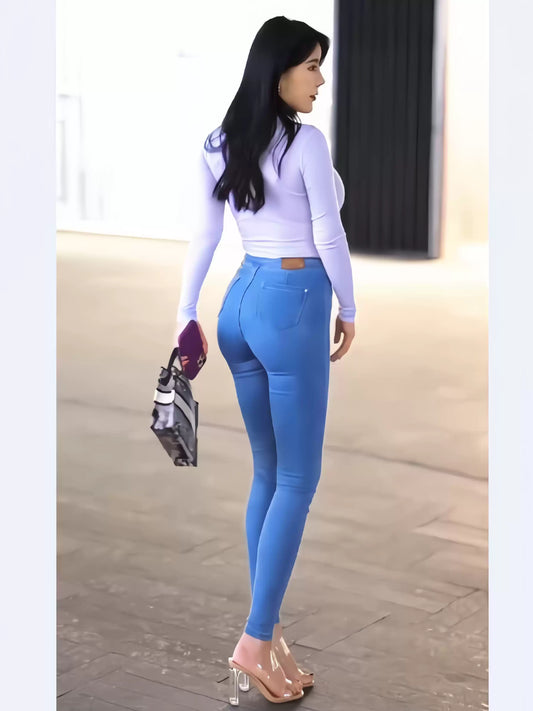 Damen Push-Up Fitnessjeans