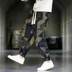 Chinesische Blumenhose Herren