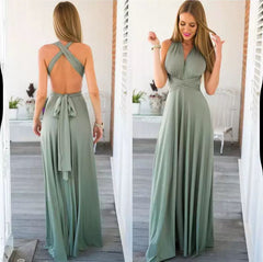 Elegantes Rückenfreies Maxikleid