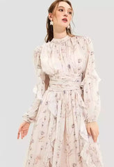 Romantisches Maxikleid mit floralen