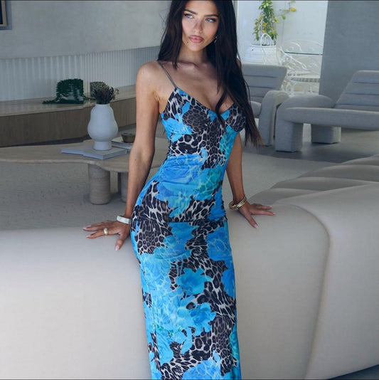 Savanna Bloom Maxi Dress