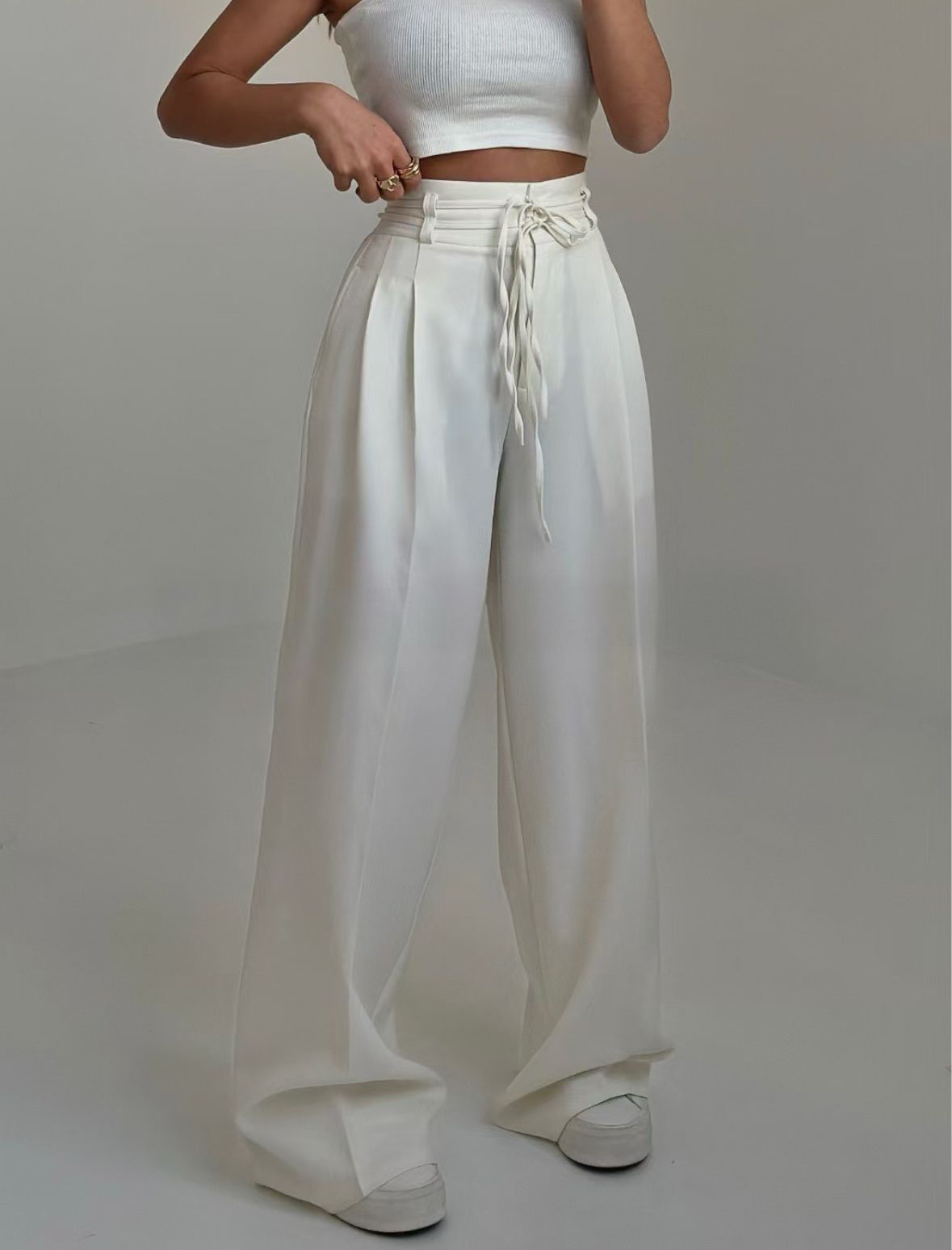LANA High-Waist Palazzo Pants