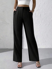 Elegance Wide-Leg High Waist Hose