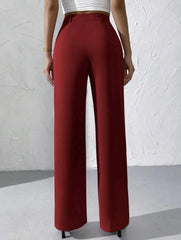 Elegance Wide-Leg High Waist Hose
