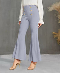 Elegance High-Waist Flared Pants – “Celina”