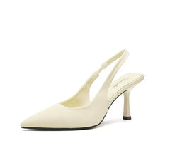 Eleganza – Slingback-Pumps in Creme