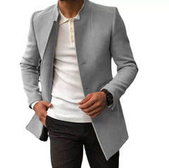 Urban pacesetter” – men’s coat with stand-up collar
