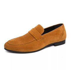 Velours Classico” – Herren-Loafer aus Wildleder