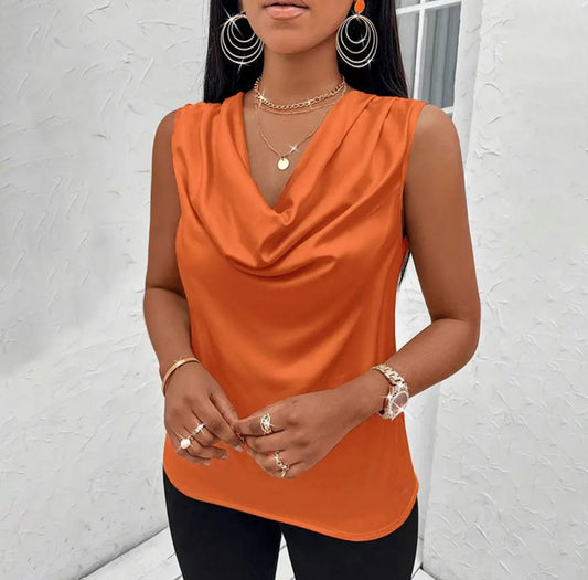 Satin-Charme Top “Leuchtkraft”