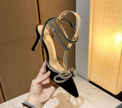 Glamour Nights – Elegante High Heels mit Strassschmuck