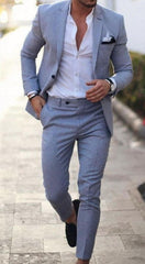 Mailand – Slim Fit Sommeranzug