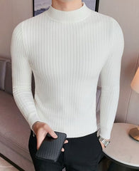 Herren Strukturpullover