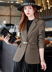 Eleganza Chic” Damenblazer mit Gürtel